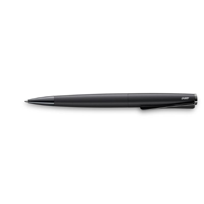 Lamy Studio Ballpen Lx All Black: sleek design, ergonomic grip, luxury matte finish, ideal for professionals and enthusiasts.