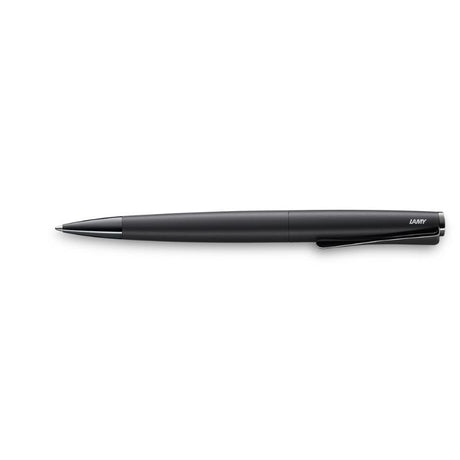 Lamy Studio Ballpen Lx All Black: sleek design, ergonomic grip, luxury matte finish, ideal for professionals and enthusiasts.