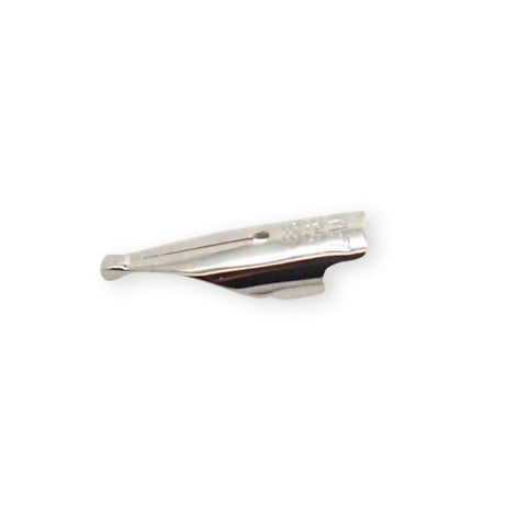 14-carat gold medium nib for Lamy 2000, offering smooth writing with platinum finish and elegant design.