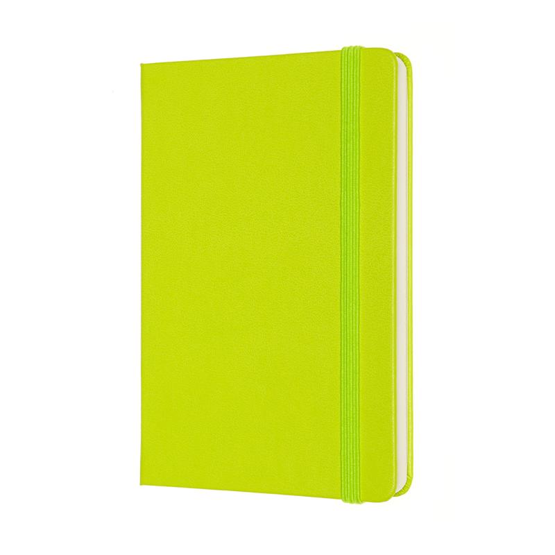 Moleskine Notebook Pocket Plain Lemon Green Hard