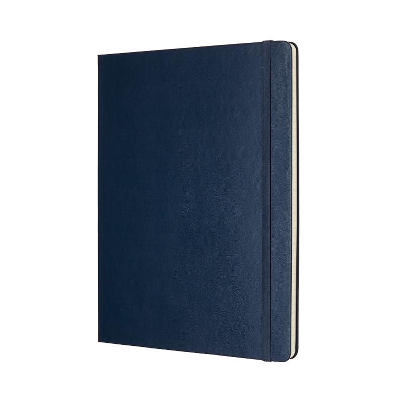 Moleskine Notebook XL Ruled Sapphire Blue Hard