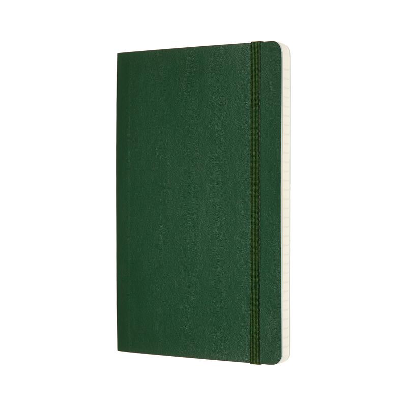 Moleskine Notebook Large Ruled Myrtle Green Soft
