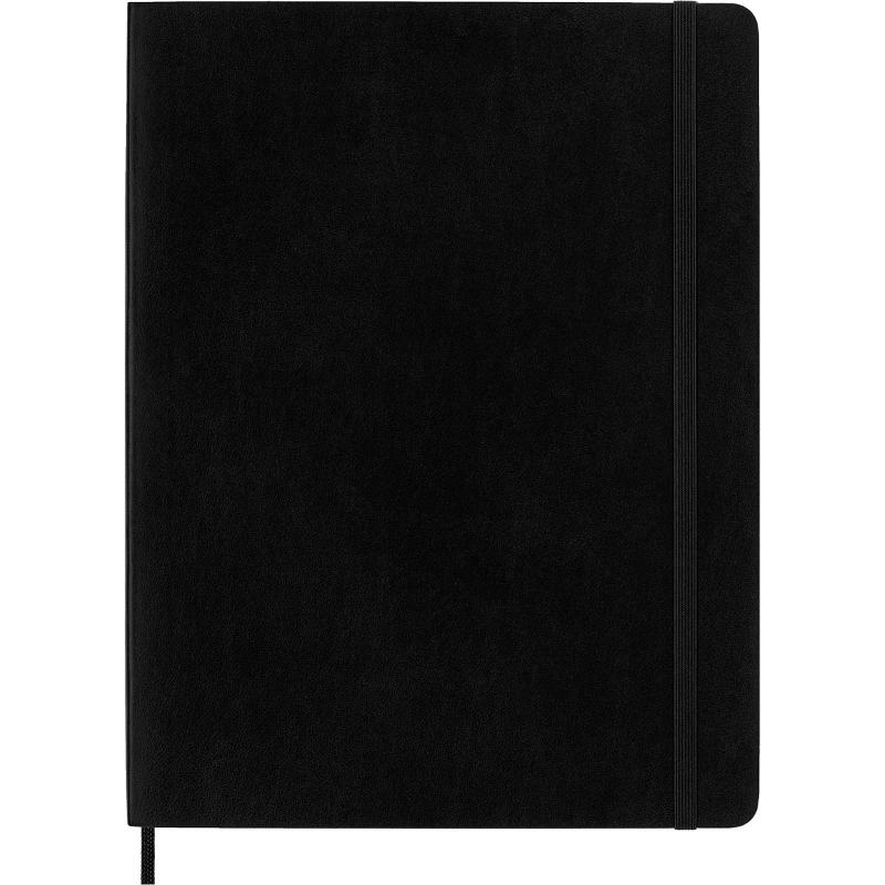Moleskine Notebook XL Black Soft Cover Square