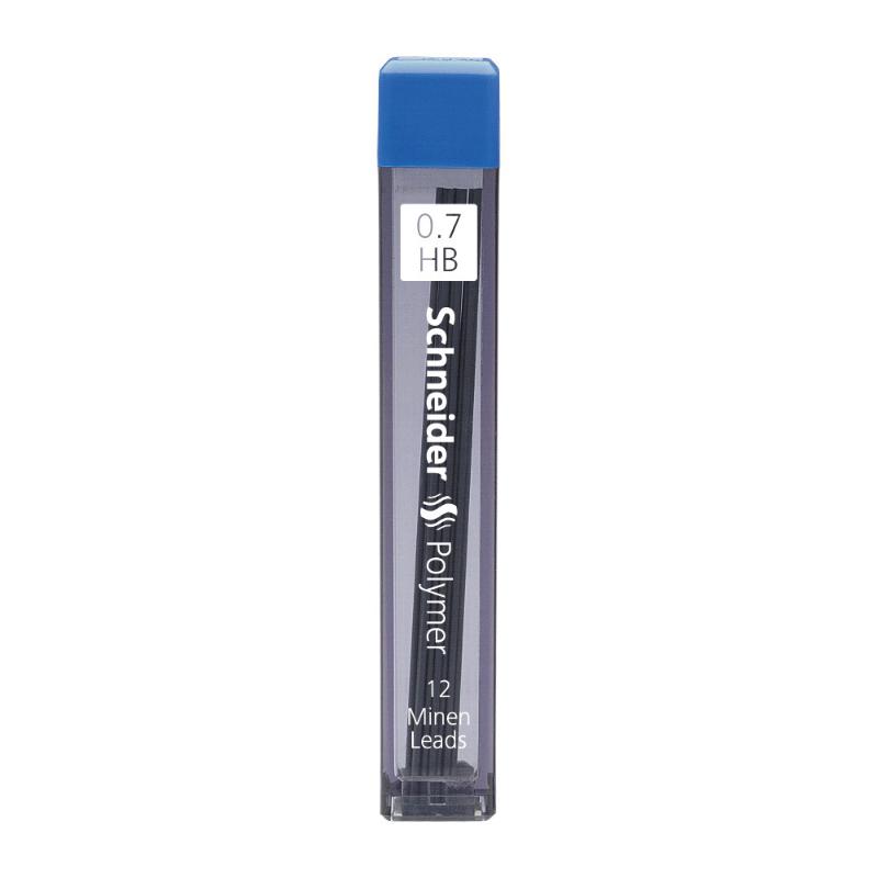 Premium 0.7mm HB pencil leads in a tube, designed for precise writing and drawing with durability and erasability.