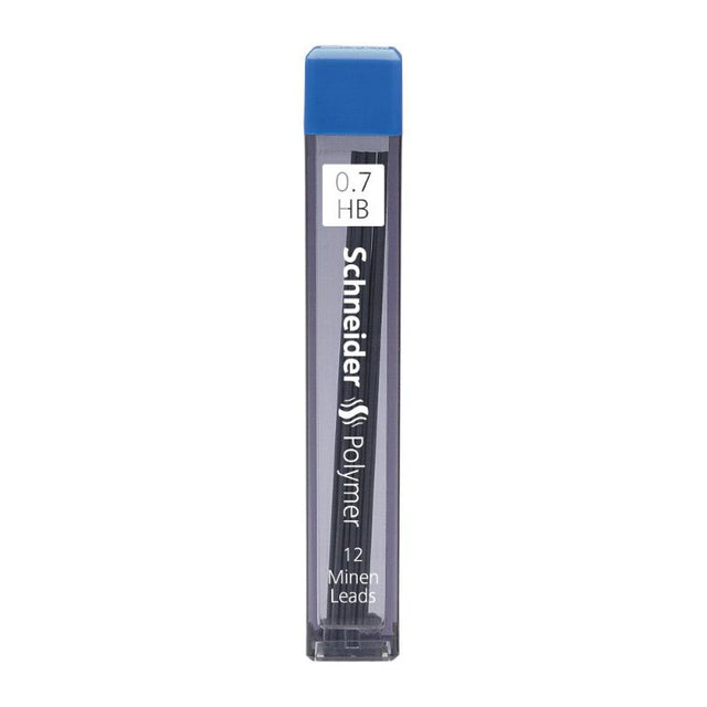 Premium 0.7mm HB pencil leads in a tube, designed for precise writing and drawing with durability and erasability.