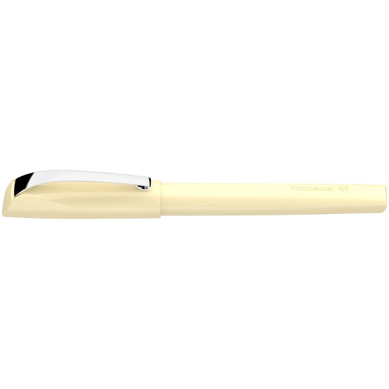 Schneider Fountain Pen Ceod Colour Sun Wash with vibrant barrel, ergonomic design, and stainless steel medium nib.