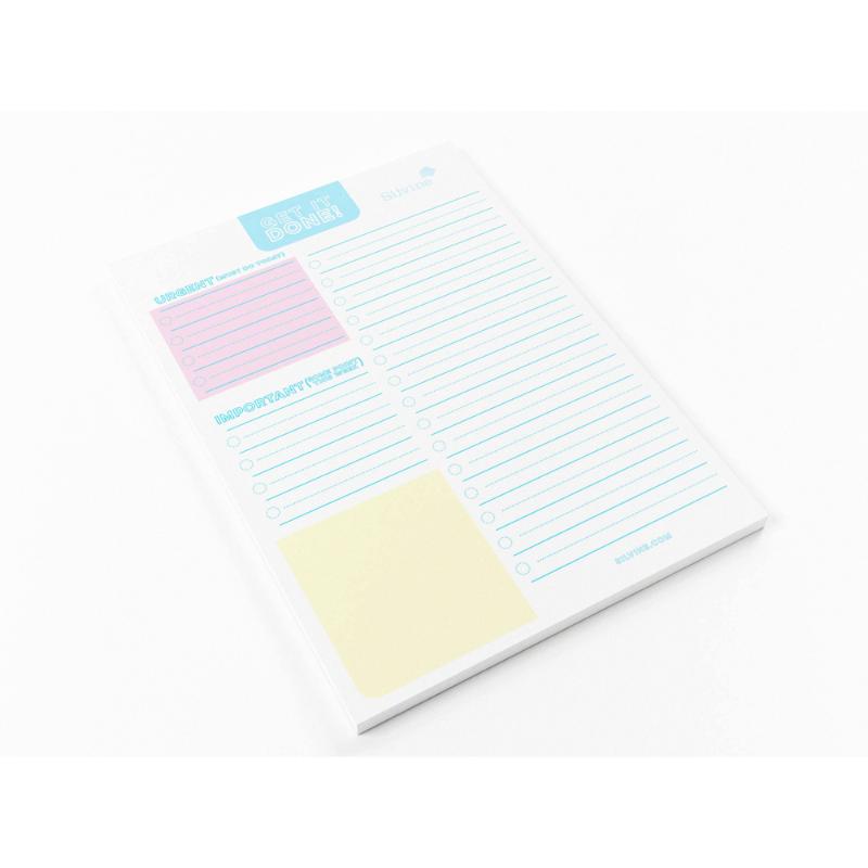 Silvine Get It Done A5 Planner Pad 60 Sheets
