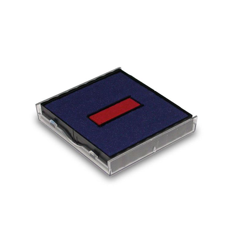 Trodat Pad 6/4207/2 in blue and red, ideal for vibrant stamping with long-lasting ink and dual-color design.