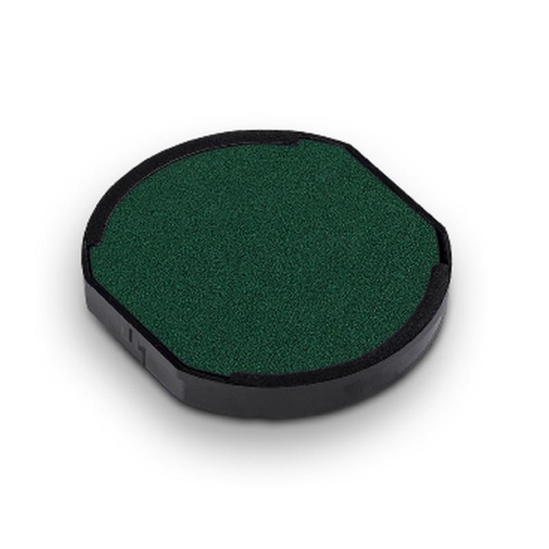 Trodat Pad 6/46045 Green ink pad for clear, professional impressions; user-friendly, non-toxic, and easy to replace cartridge.