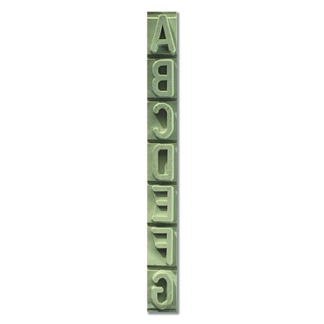Trodat A-M Band 5mm rubber stamp for clear impressions, ideal for personalizing labels and documents.