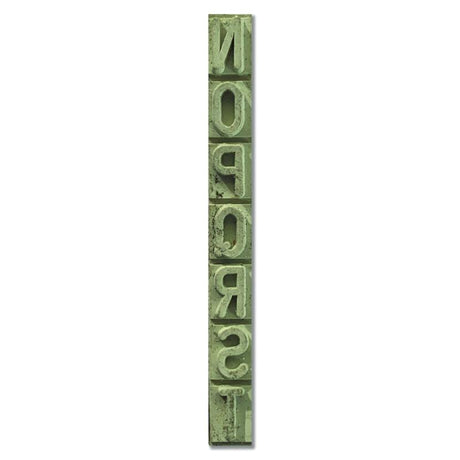 Trodat N-Z Band 3mm rubber stamp for precision marking, featuring sharp 3mm text for crafting and labeling tasks.