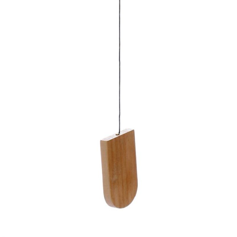 Wooden Wind Chime with Metal Tubes (58cm)