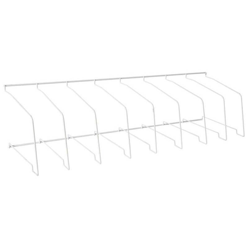 Codafile Shelf File Rack, 865mm tall with 8 durable slots for efficient document organization in any workspace.