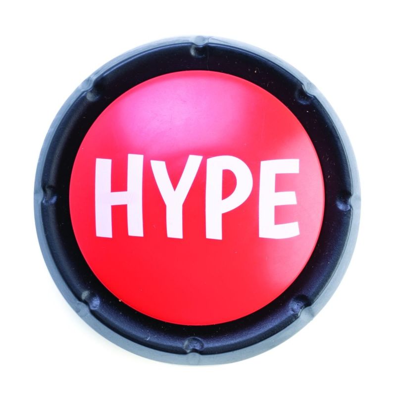 Hype Button (Set of 12)