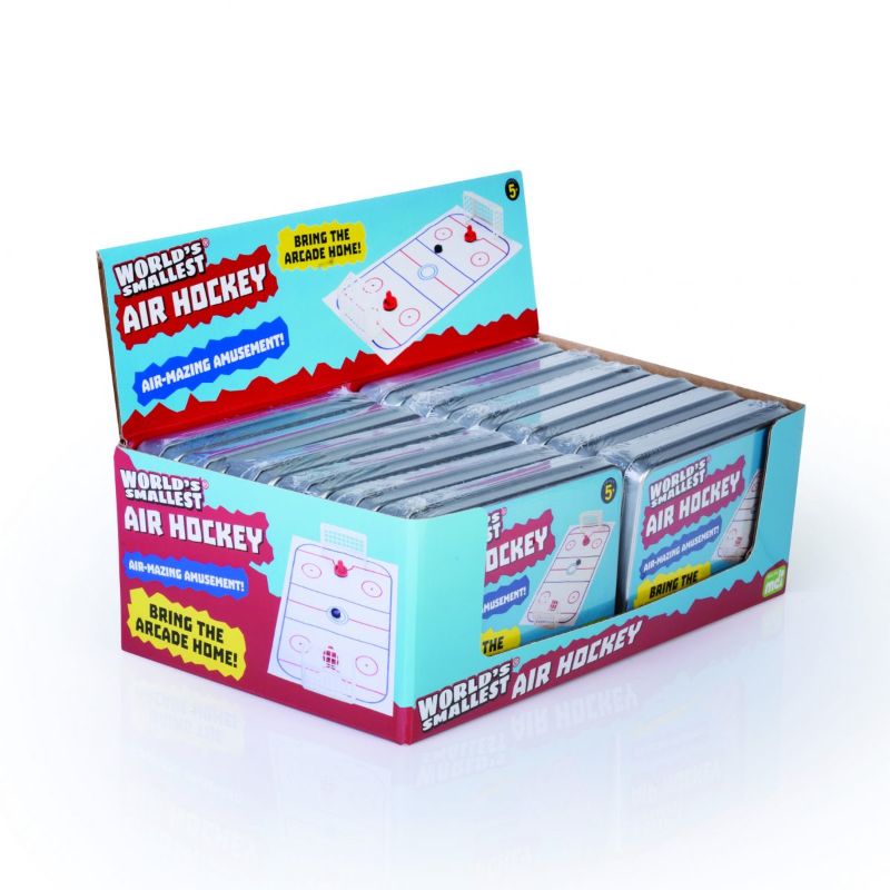 World's Smallest Air Hockey (Set of 12)