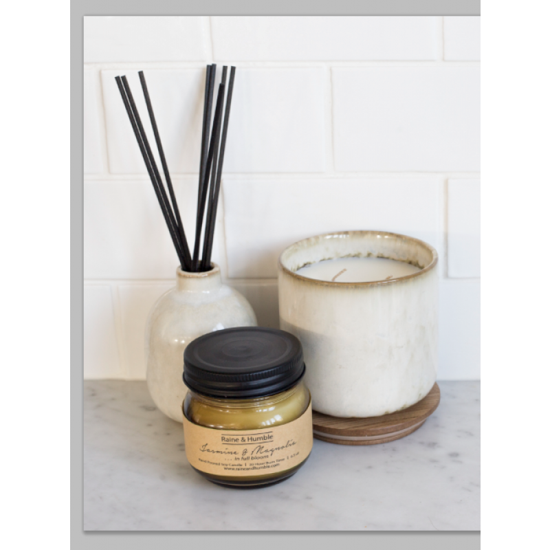 Candle - Sea Salt & Sage Candle Glass - Raine and Humble