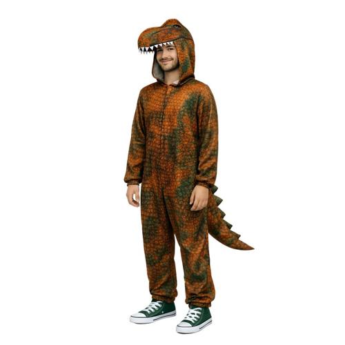 Costume T-Rex Brown Dinosaur Adult's Size X-Large