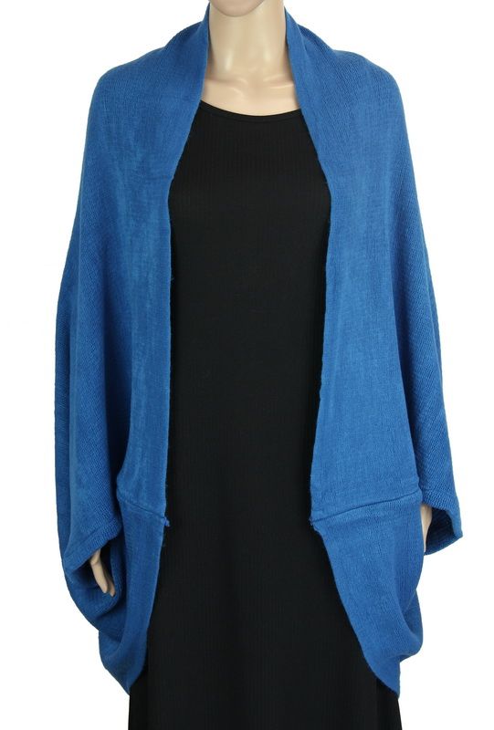 Shrug & Scarf - Laura Dual Use (Sapphire)