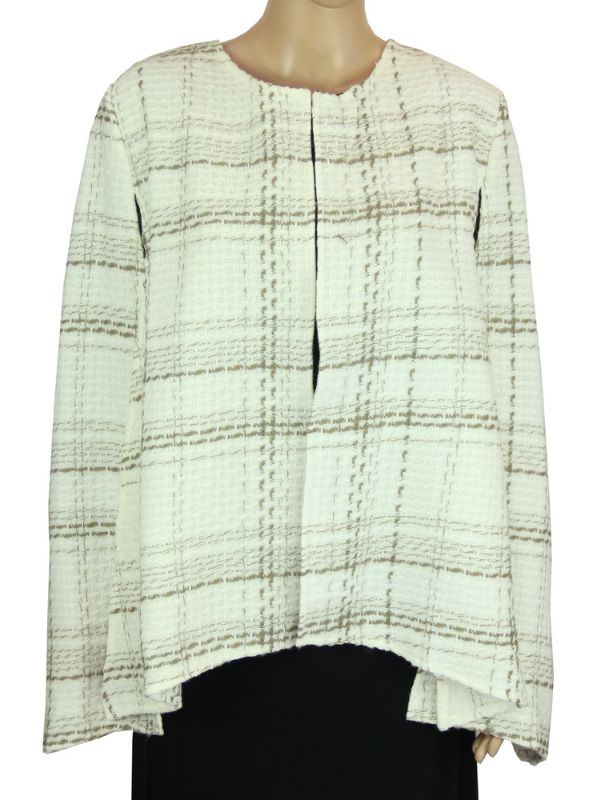 Cape - Amelia (White Check)