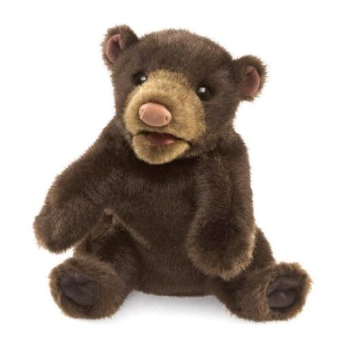 Small Black Bear Puppet