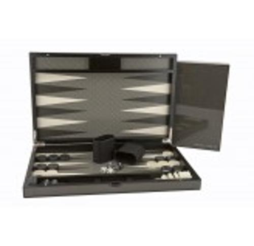 Dal Rossi Carbon Fibre Finish Backgammon 18