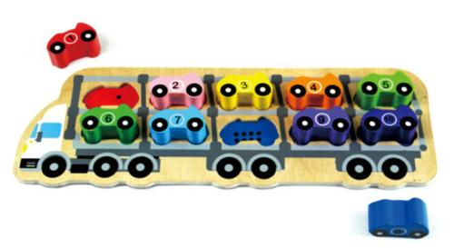 1-10 Car Puzzle