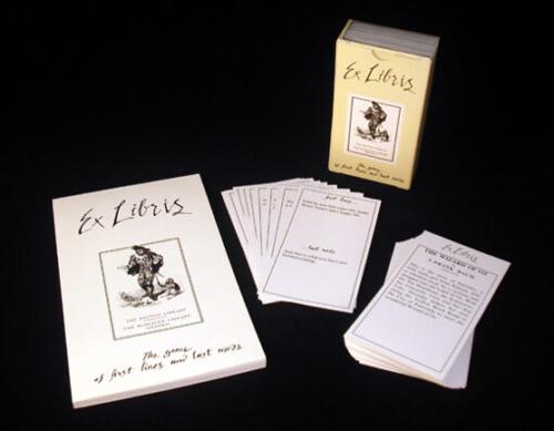 Ex Libris – The game of first lines and last words