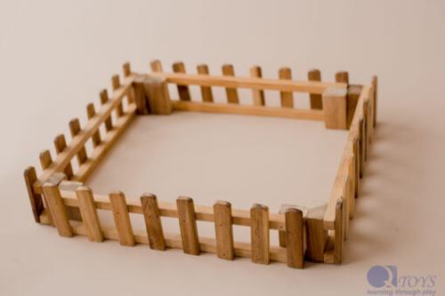 Wooden Fences (Set of 4)