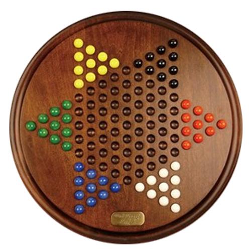 Dal Rossi Italy Chinese Checkers with marble balls.