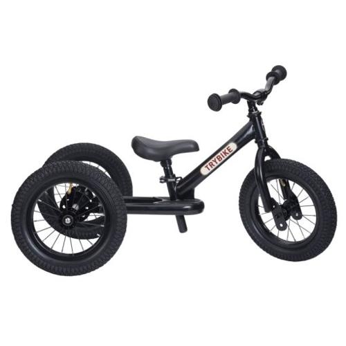 TB6145 – Black Steel Trybike with Black Seat & Grips (3 Wheel)