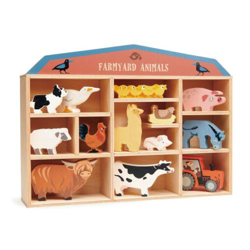 1 piece Farmyard Animals CDU Set