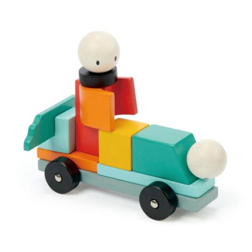 Tender Leaf Toys Racing Magblocs – 14 pc