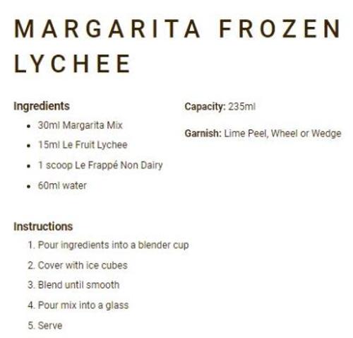 Monin - Puree Lychee - 1L