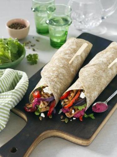 Farrah - Wraps 10 Inch Wholemeal - 12PC