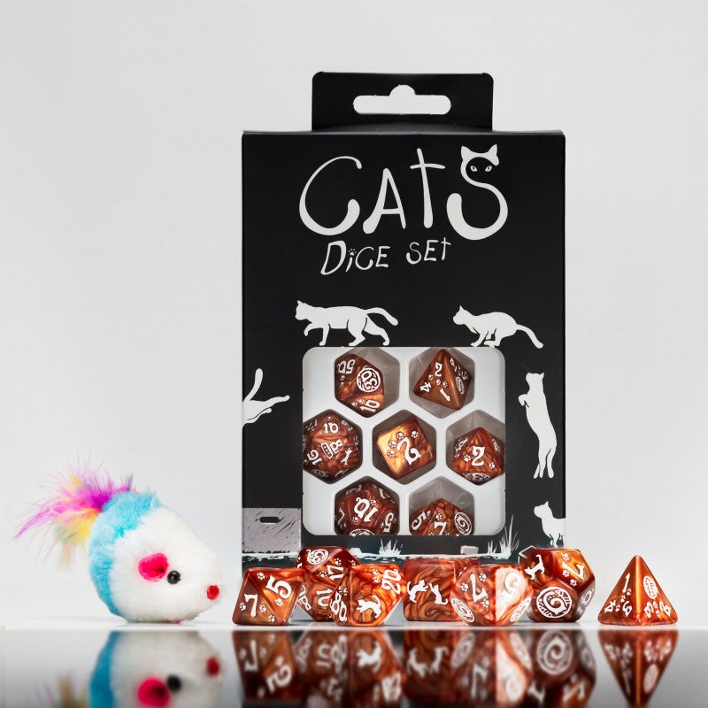 Q Workshop - Cats Dice Set - Muffin Dice Set 7