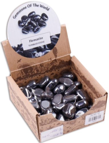 Tumbled Stone Hematite 0.5kg (Box)