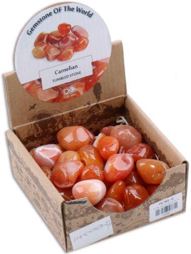 Tumbled Stone Carnelian 0.5kg (Box)