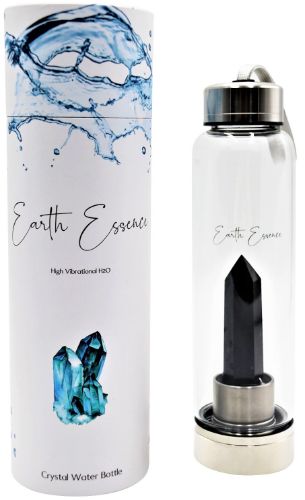 Crystal Point Bottle - Obsidian (550ml)