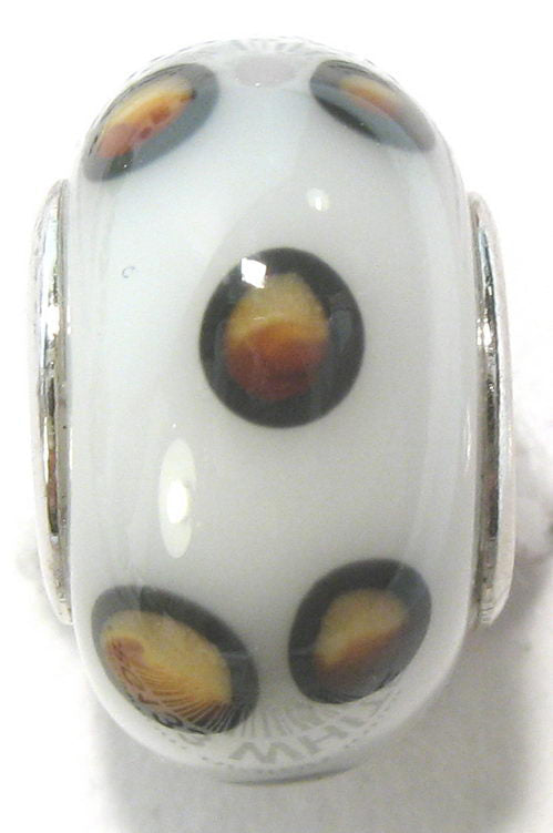 Cherish Bead 4pcs/Bag - White WHITE