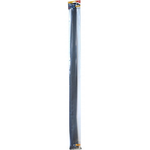 Cargoloc Cable Ties 36" Black 10pce175lbs #32598