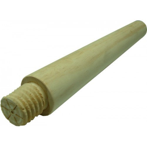 Bed Leg 280mm Pine Threaded 65x65mm