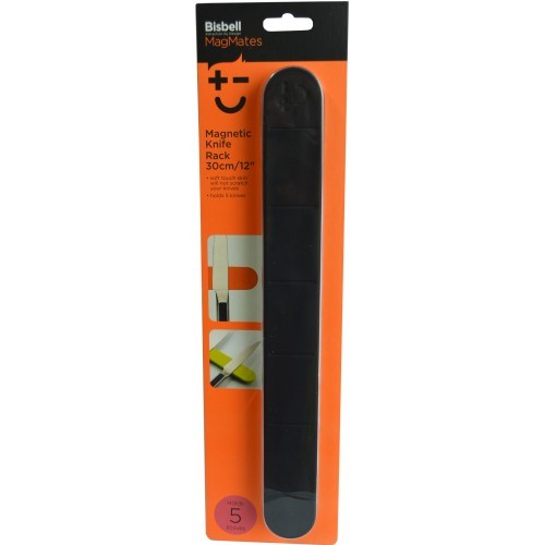 Bisbell Magnetic Knife Rack 300mm Softface Black