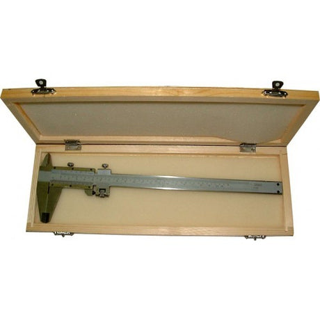 Vernier Callipers Xcel 200mm in stainless steel for precise internal, external, and depth measurements with dual scales.