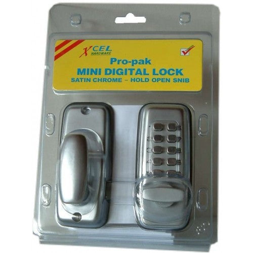 Digital Entrance Lock"Xcel" Mini Scp Visual Pack