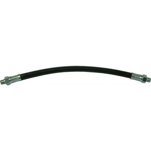 Flexible 18-inch grease gun tube compatible with all brands, ideal for heavy-duty lubrication tasks.