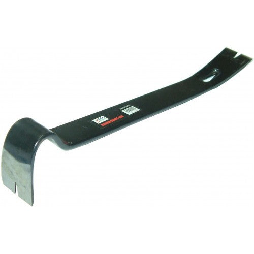 15-inch steel nail puller with sharp ends for efficient nail and staple removal, featuring a durable, corrosion-resistant finish.