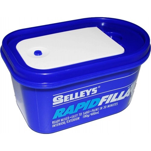 Selleys Rapid Filler 180gm, versatile and quick-setting for smooth repairs on walls, ceilings, and more.