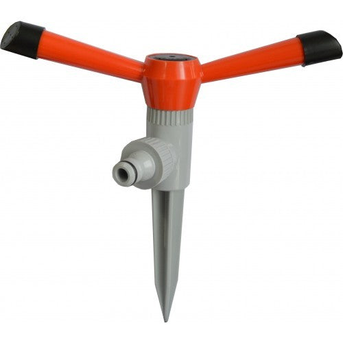 Siroflex 2arm Rotating Sprinkler 4585 for even water coverage and customizable patterns in gardens and lawns.