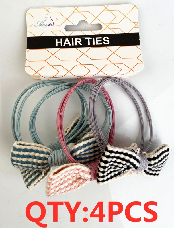HAIR TIES - Colour 4PCS (12 Packs)