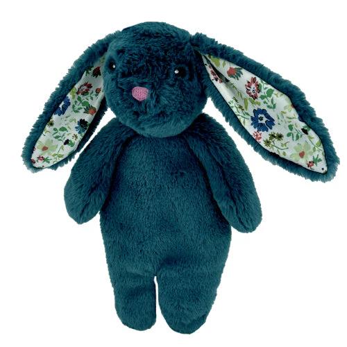Plush Bunny Dog Toy with Squeaker & Crinkle – Smooshables Navy 32cm